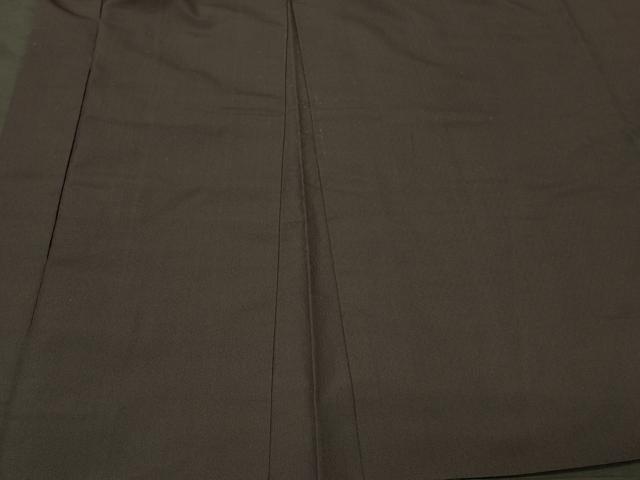 平和屋着物＃男性　長羽織　黒紋付き　正絹　逸品　CABM0162in