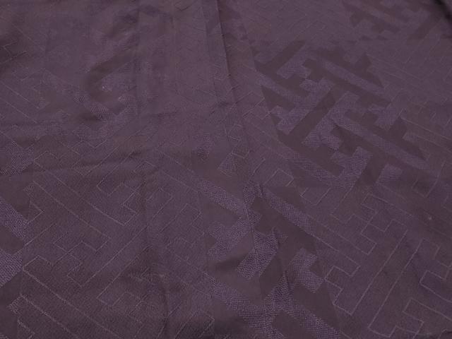 平和屋着物＃道行コート　紗綾形文様　ロング丈　正絹　逸品　CABM0175in