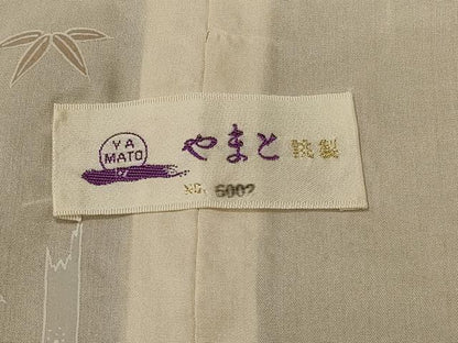 平和屋着物＃道行コート　作家物　縞　暈し染め　やまと誂製　正絹　逸品　未使用　CABM0183in
