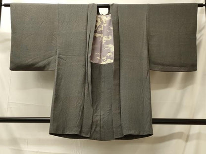 平和屋着物＃羽織　笹竹文　正絹　逸品　CABM0193in