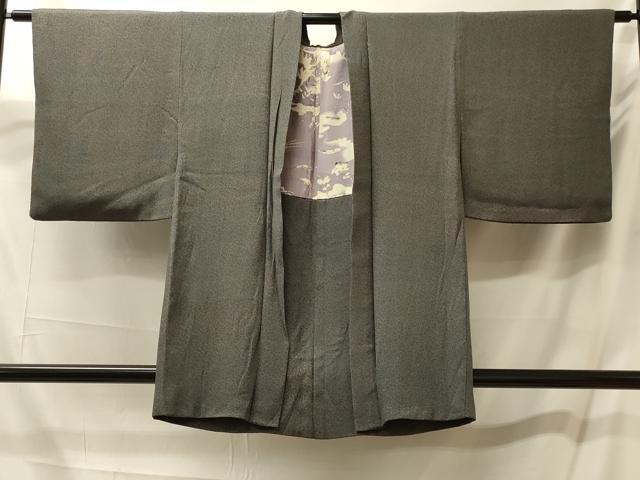 平和屋着物＃羽織　笹竹文　正絹　逸品　CABM0193in