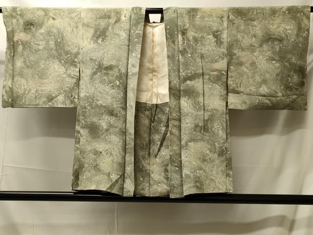 平和屋着物＃羽織　霞文　暈し染め　正絹　逸品　CABM0199in