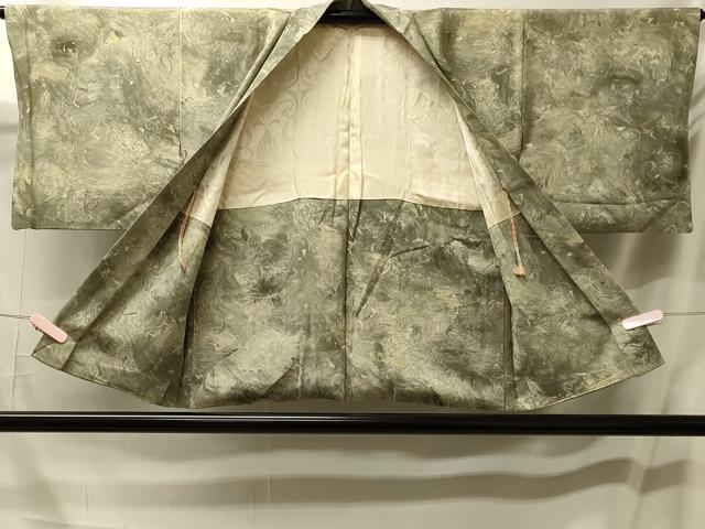 平和屋着物＃羽織　霞文　暈し染め　正絹　逸品　CABM0199in