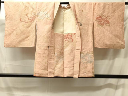 平和屋着物＃羽織　寿光織　乱菊　桐　金銀糸　正絹　逸品　未使用　CABM0206in