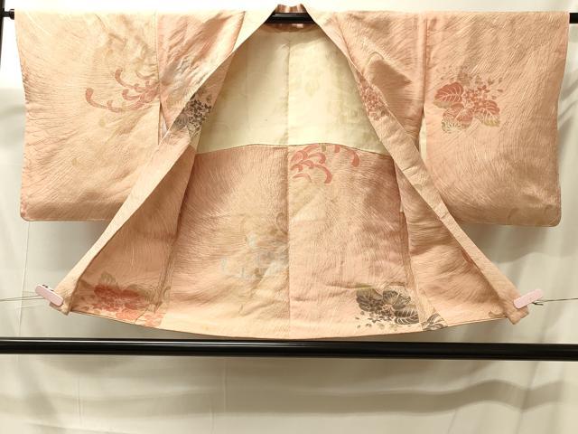 平和屋着物＃羽織　寿光織　乱菊　桐　金銀糸　正絹　逸品　未使用　CABM0206in