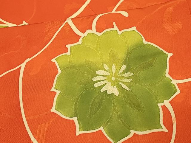 平和屋着物＃羽織　地紋起こし　花唐草文　暈し染め　正絹　逸品　未使用　CABM0215in