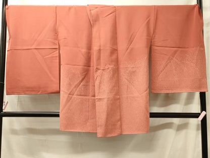 平和屋着物＃羽織　仮絵羽　刺繍　枝葉文　正絹　逸品　未使用　CABM0221in