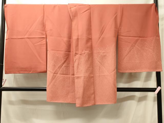 平和屋着物＃羽織　仮絵羽　刺繍　枝葉文　正絹　逸品　未使用　CABM0221in