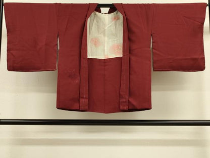 平和屋着物＃羽織　刺繍　枝葉文　正絹　逸品　未使用　CABM0228in