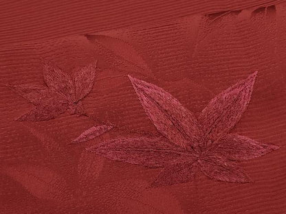 平和屋着物＃羽織　刺繍　枝葉文　正絹　逸品　未使用　CABM0228in