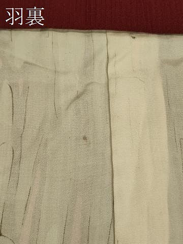 平和屋着物＃羽織　刺繍　枝葉文　正絹　逸品　未使用　CABM0228in