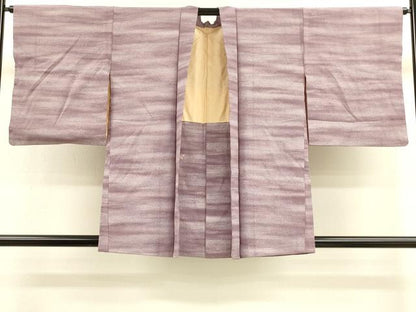 平和屋着物＃羽織　霞横段文　正絹　逸品　未使用　CABM0241in