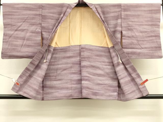 平和屋着物＃羽織　霞横段文　正絹　逸品　未使用　CABM0241in