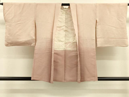 平和屋着物＃羽織　総刺繍　枝葉文　暈し染め　正絹　逸品　CABM0254in