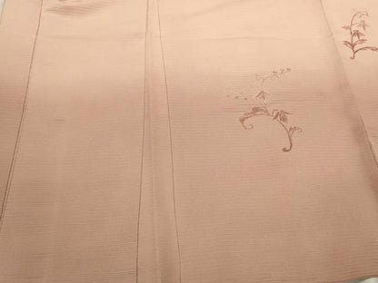 平和屋着物＃羽織　総刺繍　枝葉文　暈し染め　正絹　逸品　CABM0254in