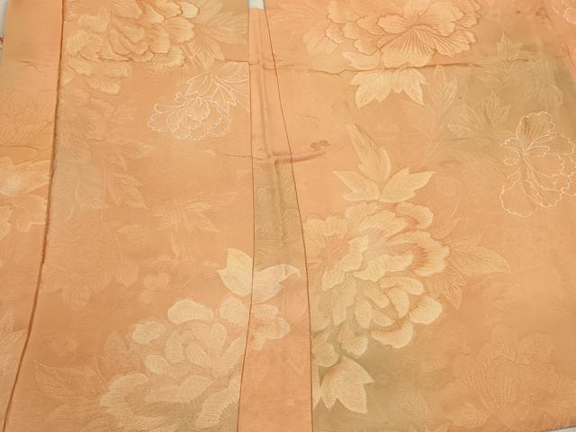 平和屋着物＃羽織　地紋起こし　草花文　暈し染め　正絹　逸品　CABM0256in