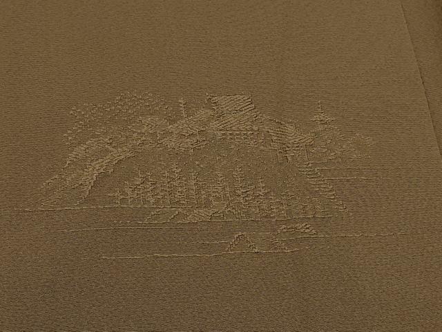 平和屋着物＃羽織　人物風景文　正絹　逸品　CABM0262in