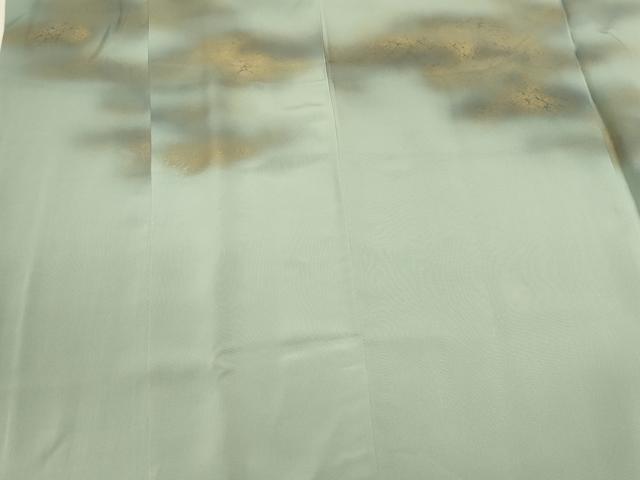 平和屋着物＃道行コート　作家物　霞文　暈し染め　金彩　正絹　逸品　CABM0263in