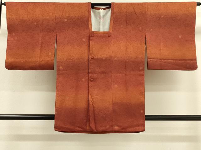 平和屋着物＃道行コート　作家物　横段文　暈し染め　正絹　逸品　CABM0264in