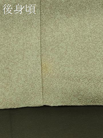 平和屋着物＃京友禅作家　松井佚鴦　道行コート　流水草花文　正絹　逸品　CABM0355in