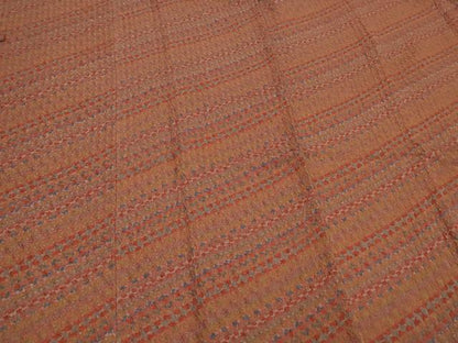 平和屋着物＃道行コート　斜線文　正絹　逸品　CABM0391in