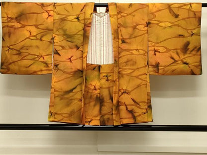 平和屋着物＃羽織　霞文　暈し染め　正絹　逸品　CABM0396in
