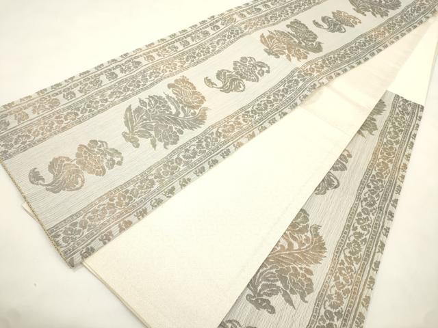 平和屋着物▽紋屋井関　御寮織　六通柄袋帯　スリーシーズン　春夏秋　正絹　逸品　CABM0415dy