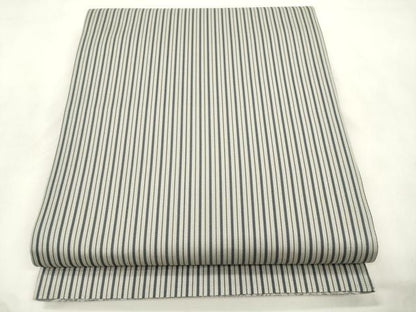 平和屋着物●両面 六通柄袋帯 幾何学文 正絹 逸品 未使用 CABM0423dy