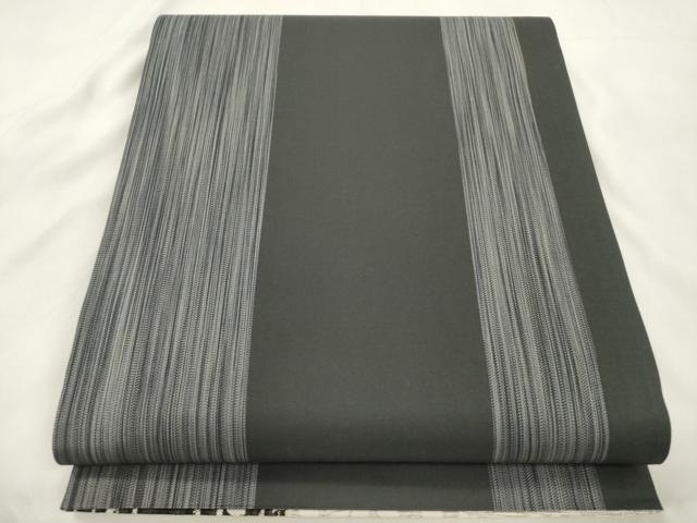 平和屋着物●両面 六通柄袋帯 西陣紹巴織 舞桜文 正絹 逸品 CABM0431dy