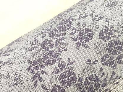平和屋着物●両面 全通柄袋帯 蔦の葉文 正絹 逸品 CABM0507dy