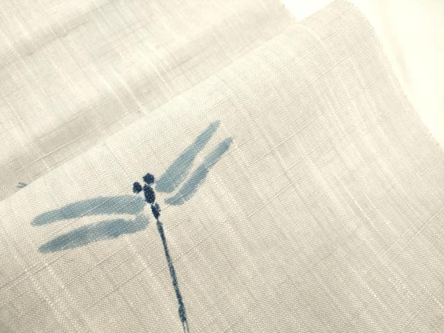 平和屋着物●八寸名古屋帯　作家物　蜻蛉　CABM0519dy