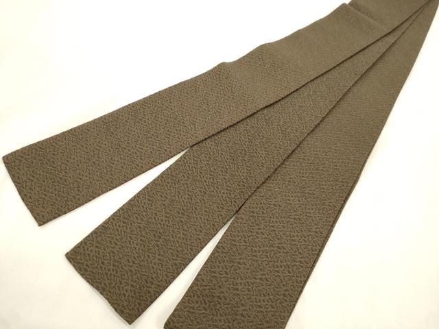 平和屋着物●男性　角帯　幾何学文　正絹　逸品　CABM0540dy