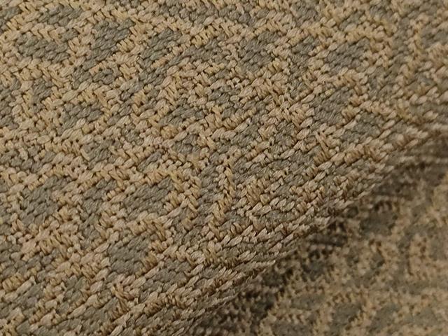 平和屋着物●男性　角帯　幾何学文　正絹　逸品　CABM0540dy