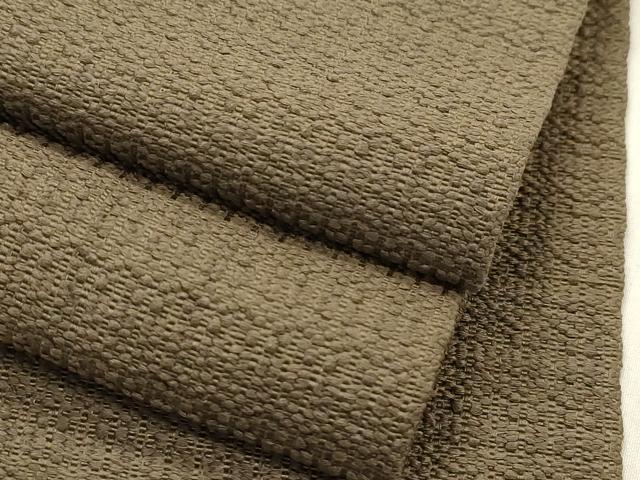 平和屋着物●男性　本場筑前博多織　角帯　媚茶色　正絹　逸品　CABM0541dy