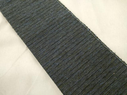 平和屋着物●男性　角帯　紬地　霞文　正絹　逸品　CABM0549dy