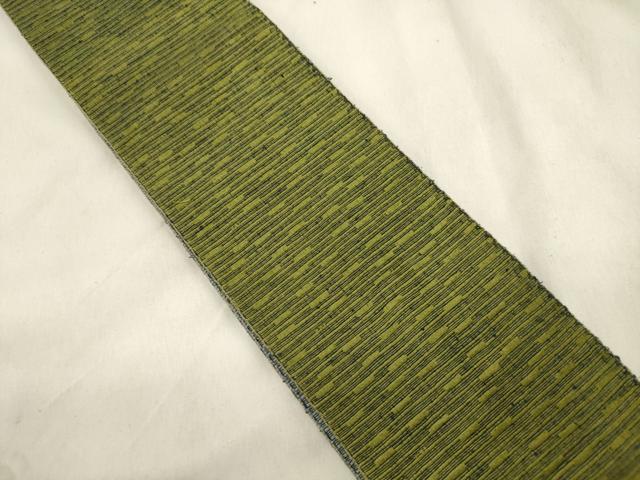 平和屋着物●男性　両面　角帯　霞文　正絹　逸品　CABM0552dy