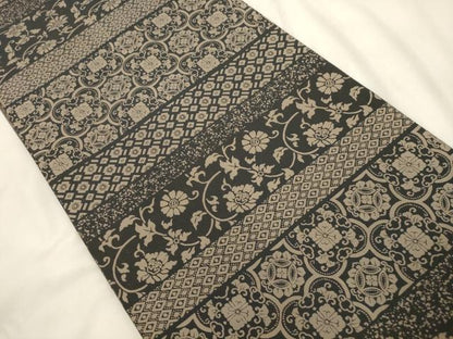 平和屋着物●両面　全通柄袋帯　更紗文　正絹　逸品　CABM0556dy