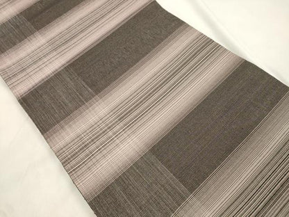 平和屋着物●両面　六通柄袋帯　ビロード　雪輪花文　跳兎　銀糸　やまと誂製　正絹　逸品　CABM0568dy