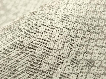 平和屋着物●六通柄袋帯　鹿の子文　正絹　逸品　CABM0588dy
