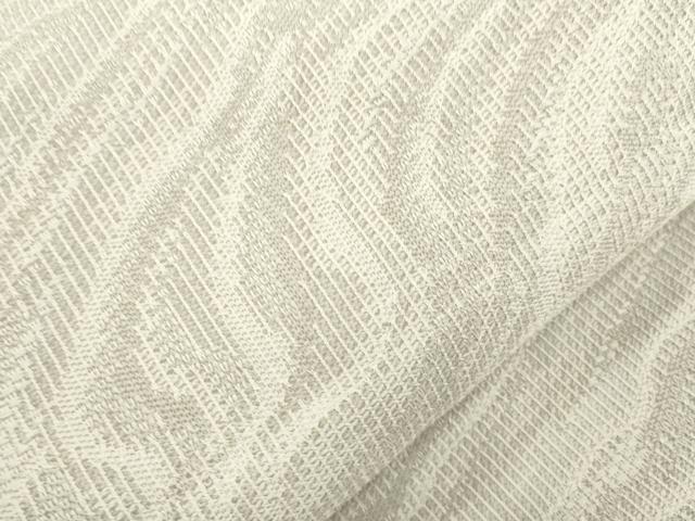 平和屋着物●八寸名古屋帯　流水文　正絹　逸品　CABM0596dy