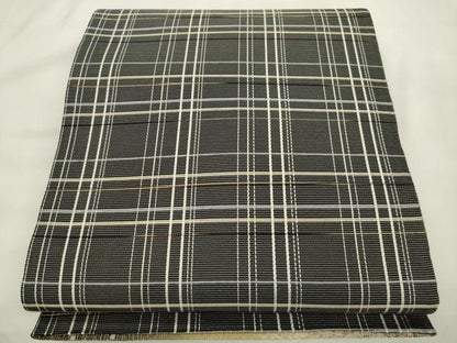 平和屋着物●両面　全通柄袋帯　色紙重ね文　金糸　正絹　逸品　未使用　CABM0628dy