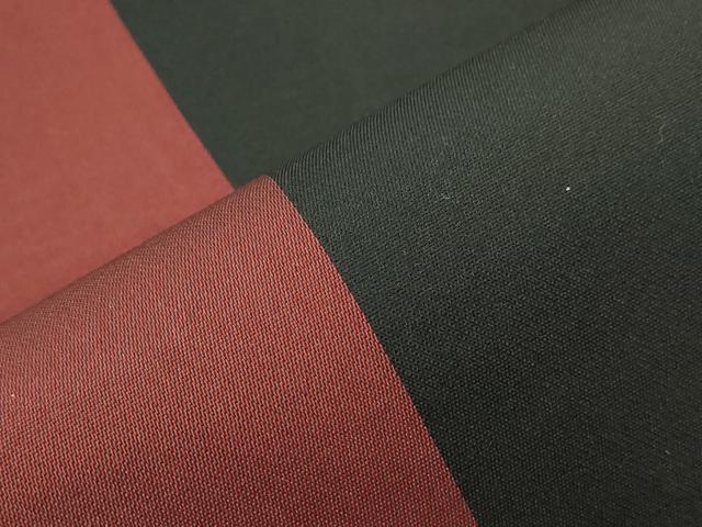 平和屋着物●両面　六通柄袋帯　舞花文　黒地　金糸　正絹　逸品　CABM0639dy