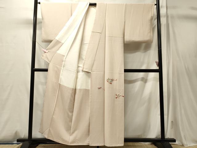 平和屋着物■中国三大刺繍　相良刺繍　総刺繍　色留袖　宝尽し　正絹　逸品　CABM0812oy