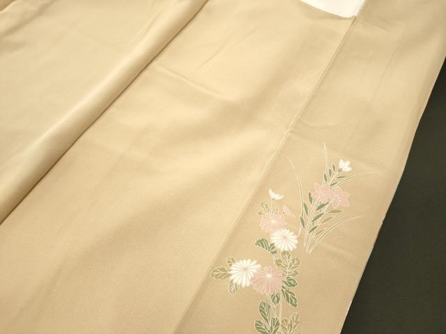 平和屋着物■豪華色留袖　駒刺繍　貝桶花松文　暈し染め　金彩　正絹　逸品　CABM0821oy