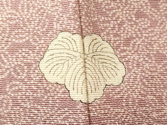 平和屋着物■江戸小紋　作家物　風景草花文　正絹　逸品　未使用　CABM0826oy