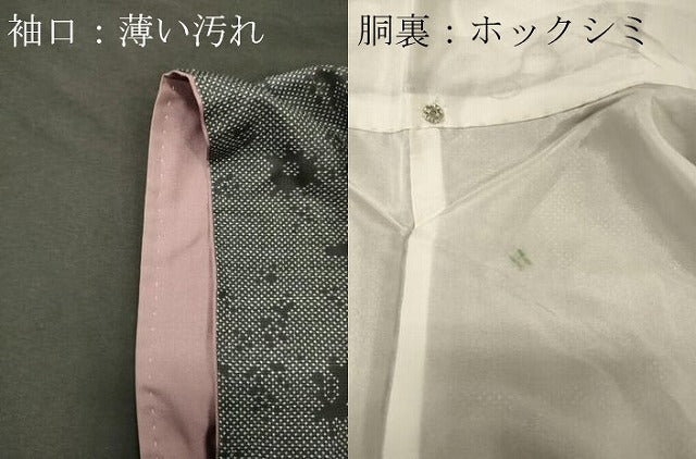 平和屋着物■本場大島紬　7マルキ　草花文　正絹　逸品　CABM0838oy