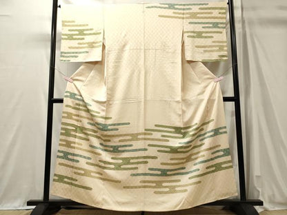 平和屋着物■訪問着　総刺繍　エ霞吉祥文　金彩　正絹　逸品　CABM0901oy