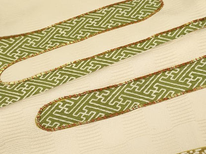 平和屋着物■訪問着　総刺繍　エ霞吉祥文　金彩　正絹　逸品　CABM0901oy