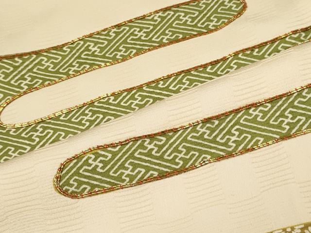 平和屋着物■訪問着　総刺繍　エ霞吉祥文　金彩　正絹　逸品　CABM0901oy
