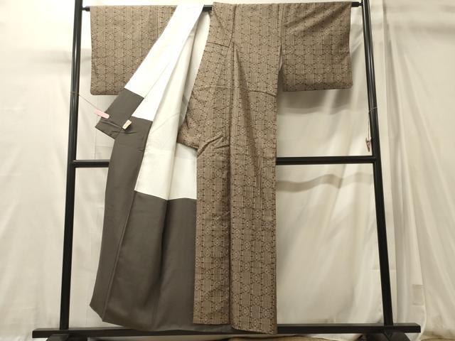 平和屋着物■上質な紬　花間道　正絹　逸品　CABM0954oy